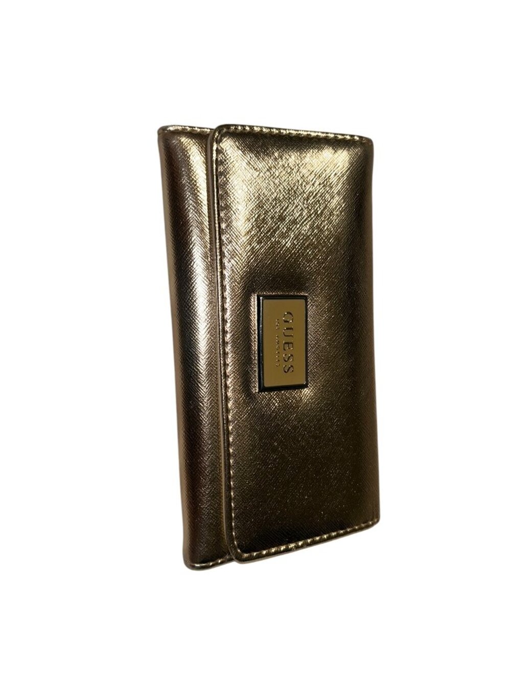 Guess Metallic Gold Wallet Clutch